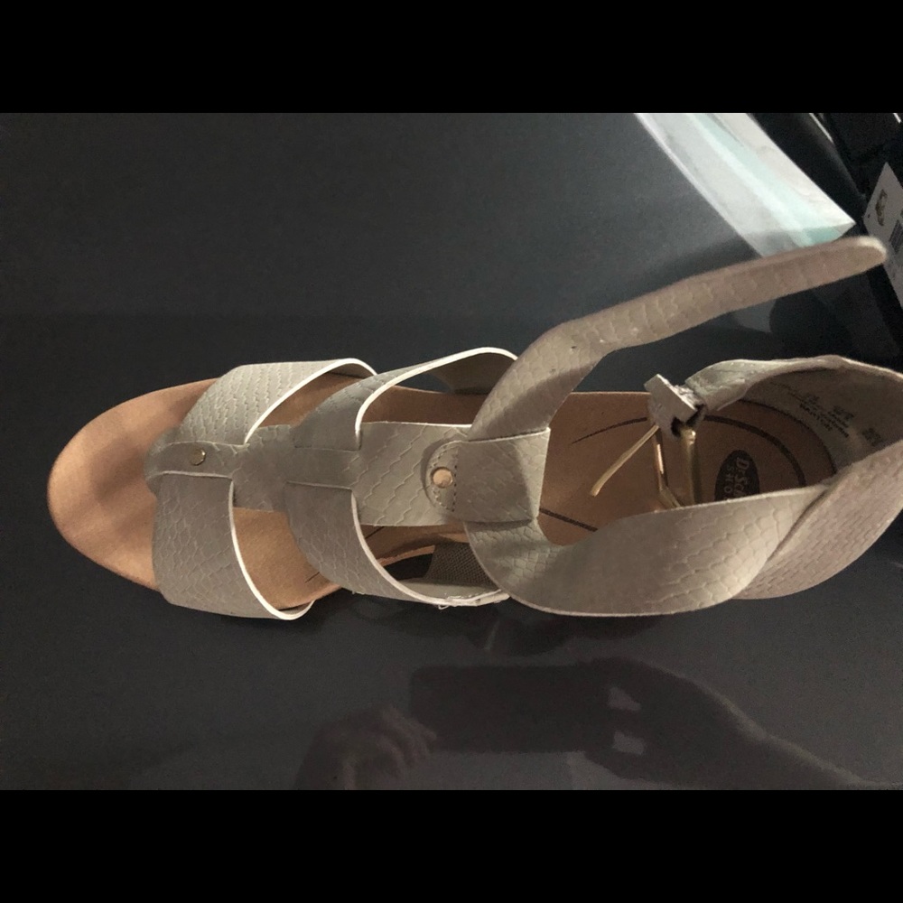 Baton Wedge Sandal  new